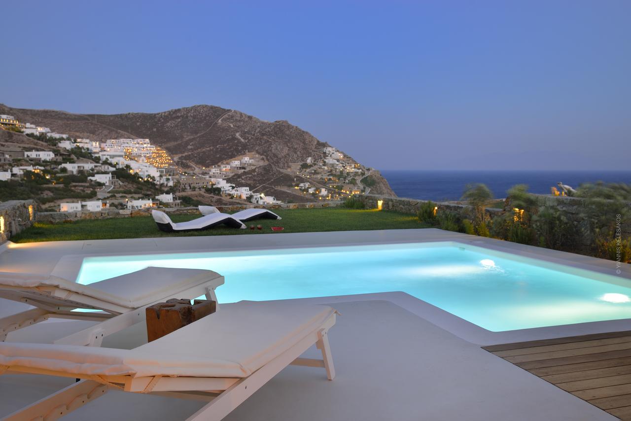Villa Castalia By Thalassa Residence Mykonos Elia  Exterior foto